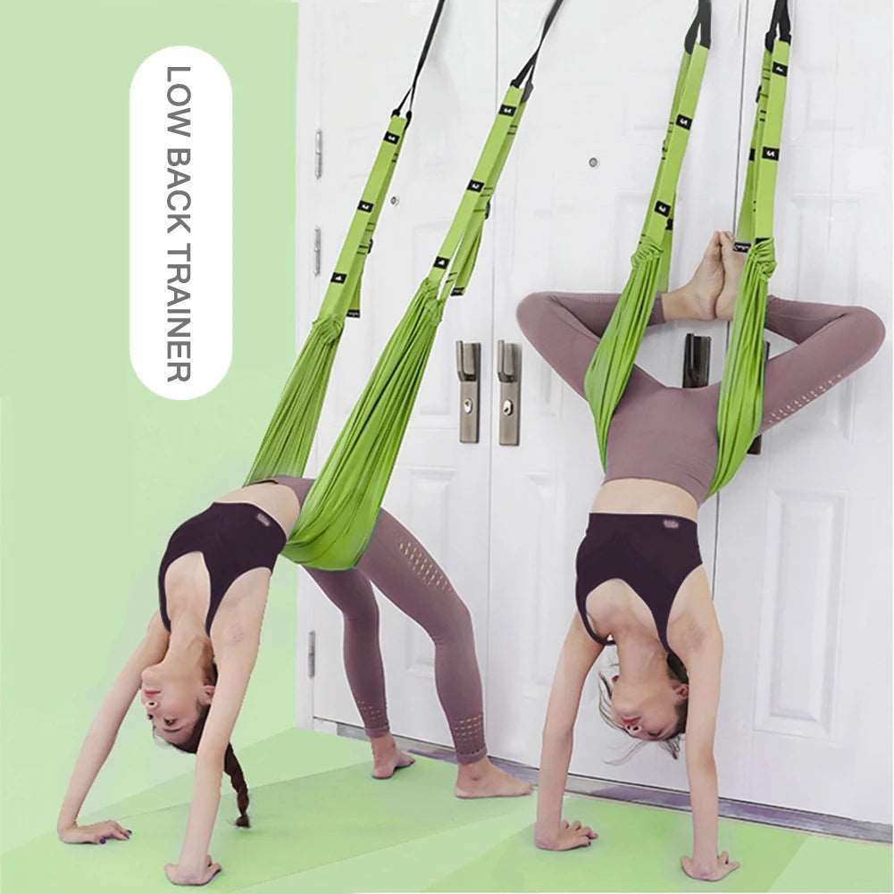 Pull Rope Aerial Yoga Strap Stretch Leg Splits Trainer
