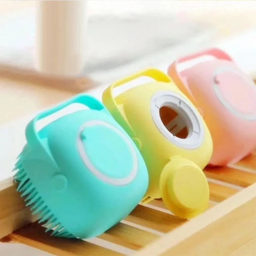 2023 Newest Dog Bath Brush Grooming Brush Massager Brush Dog Deshedding Brush Dogs Anti Slip Brush Dog Owner Gifts Fast Delivery - Healyno