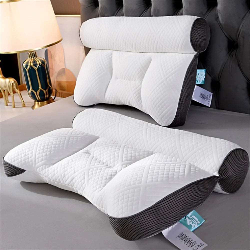 Super Ergonomic Pillow 40*60cm Memory Cotton Orthopedic Pillow Slow Rebound Sleeping Pillows Ergonomic Relax Cervical for Adult - Healyno