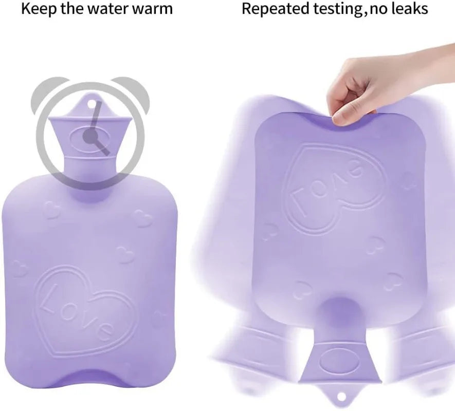 Plush Refillable Hot Water Bottle Belt - Healyno