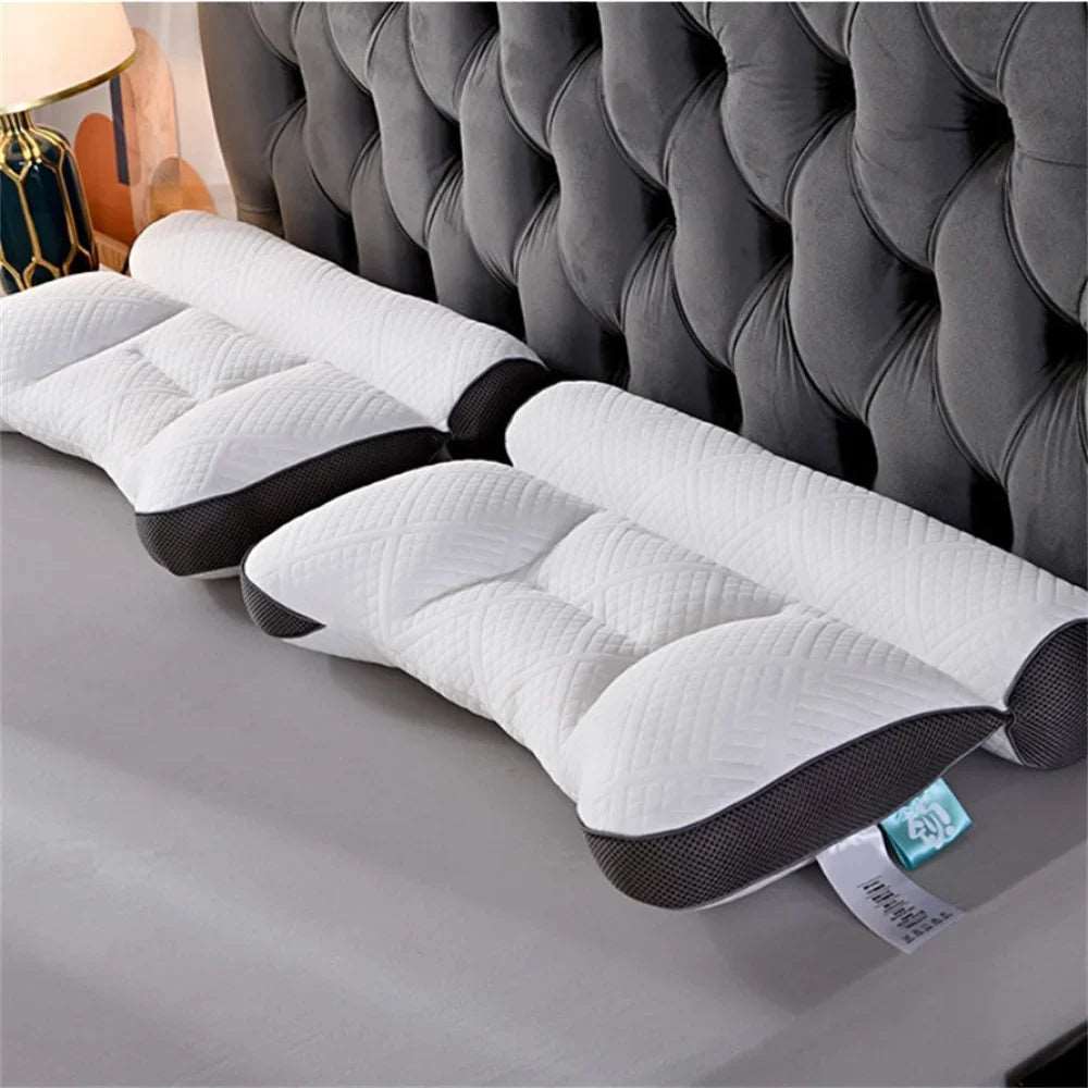Super Ergonomic Pillow 40*60cm Memory Cotton Orthopedic Pillow Slow Rebound Sleeping Pillows Ergonomic Relax Cervical for Adult - Healyno