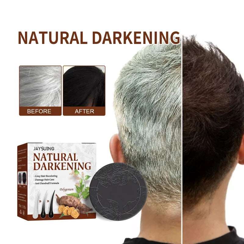 Hair Darkening Shampoo Bar - Healyno